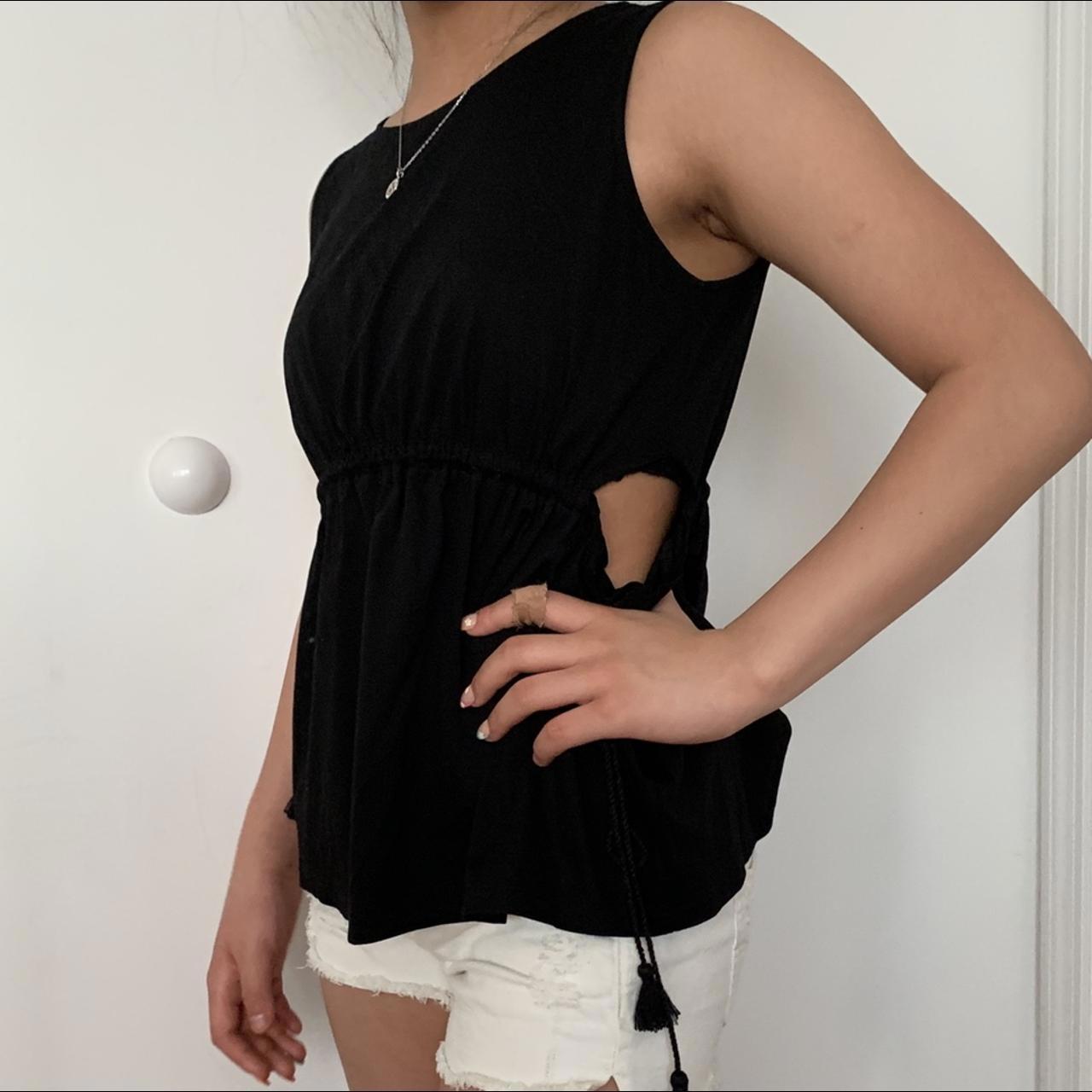 Club Monaco Babydoll Shirt With